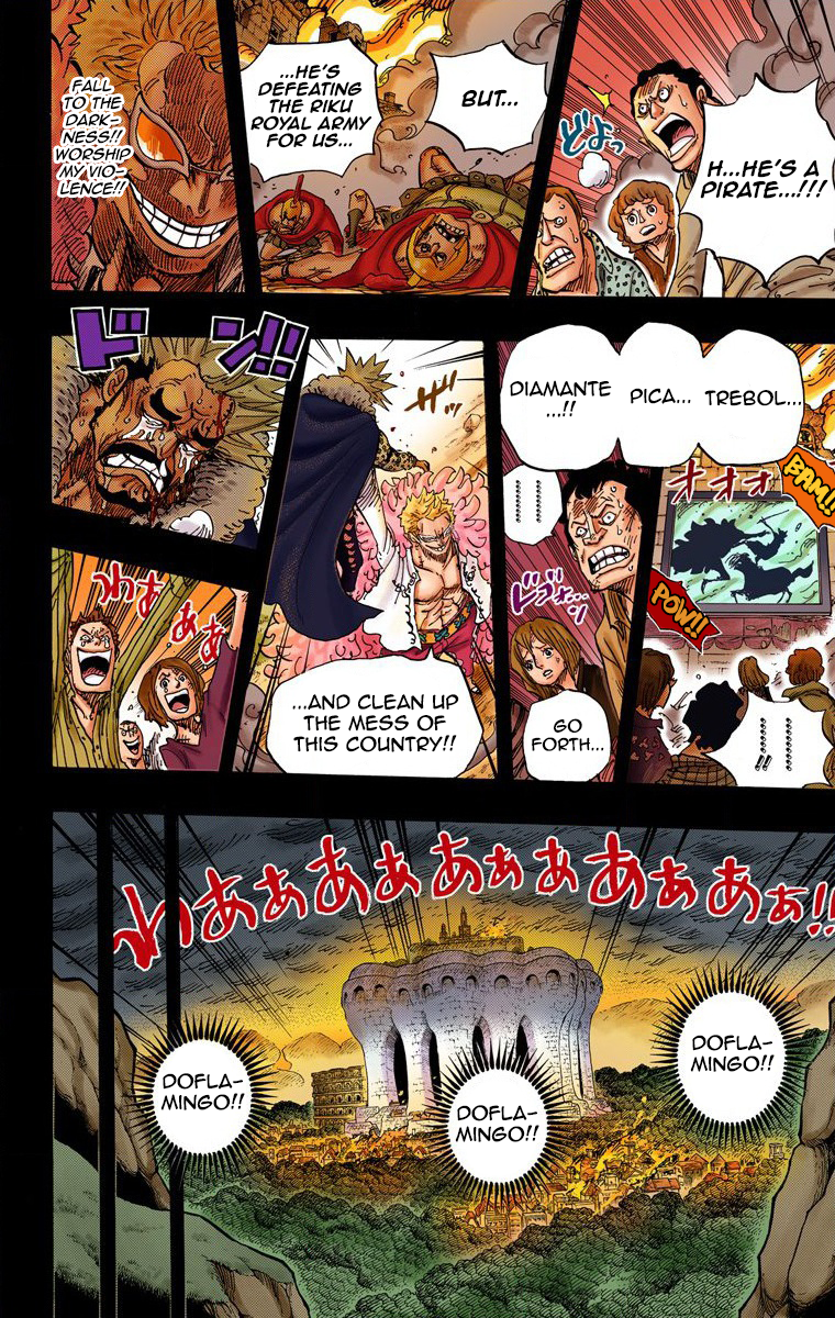 One Piece - Digital Colored Comics Chapter 728 9